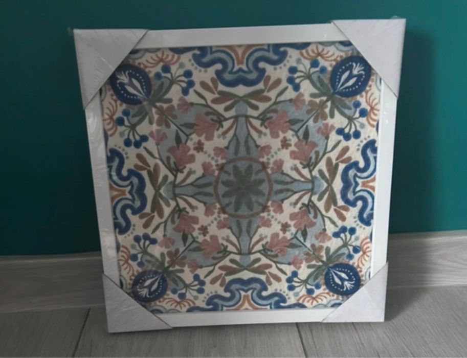 Obraz na a’la plotnie w stylu bohoo