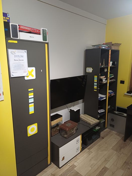 Meble młodzieżowe BRW Graphic zestaw