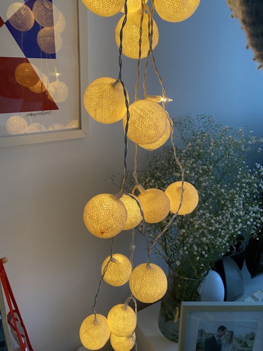 Grinalda de luzes brancas -20