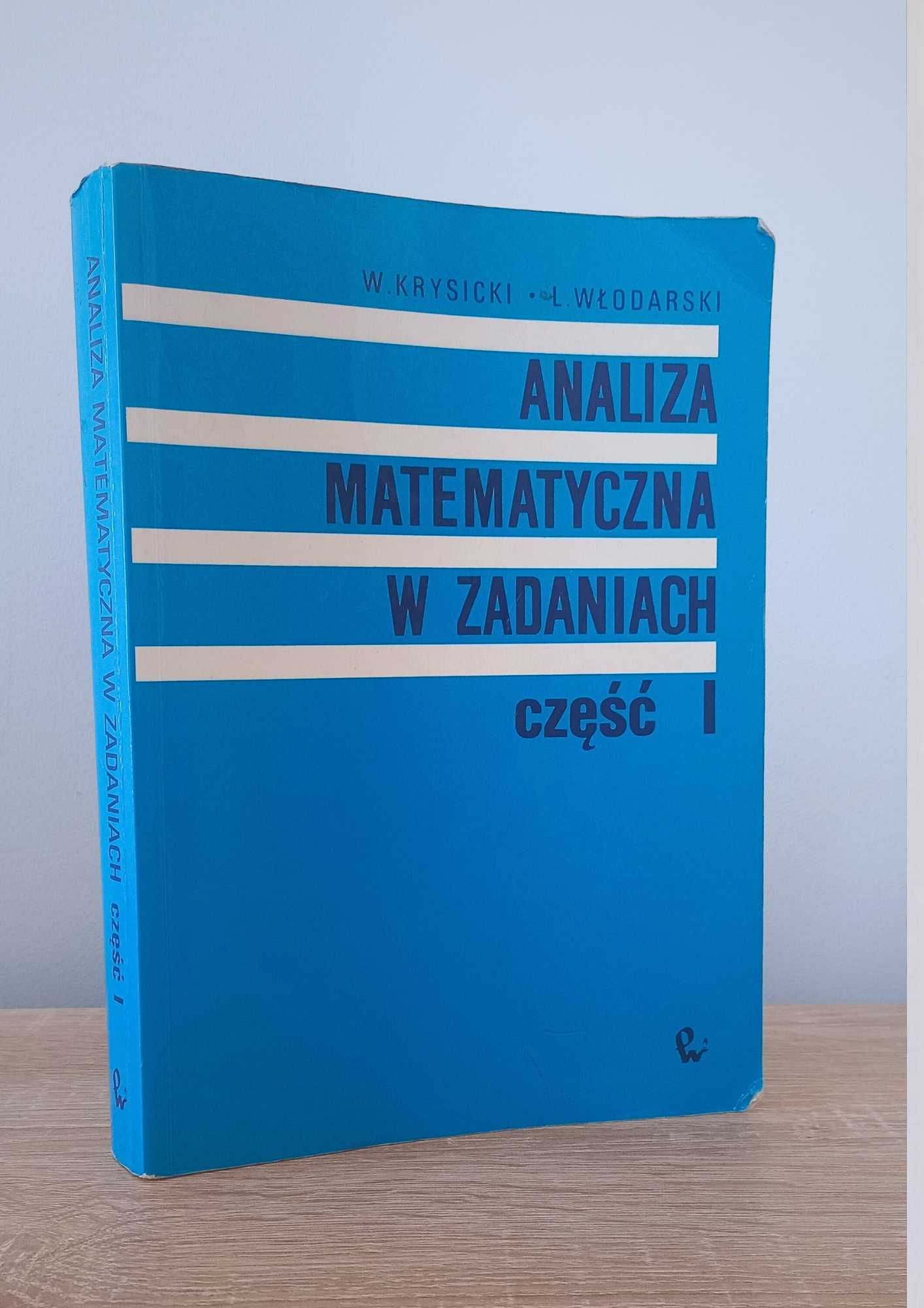 KSIĄŻKA "Matematyka w zadaniach" - część 1 Krysicki, Włodarski