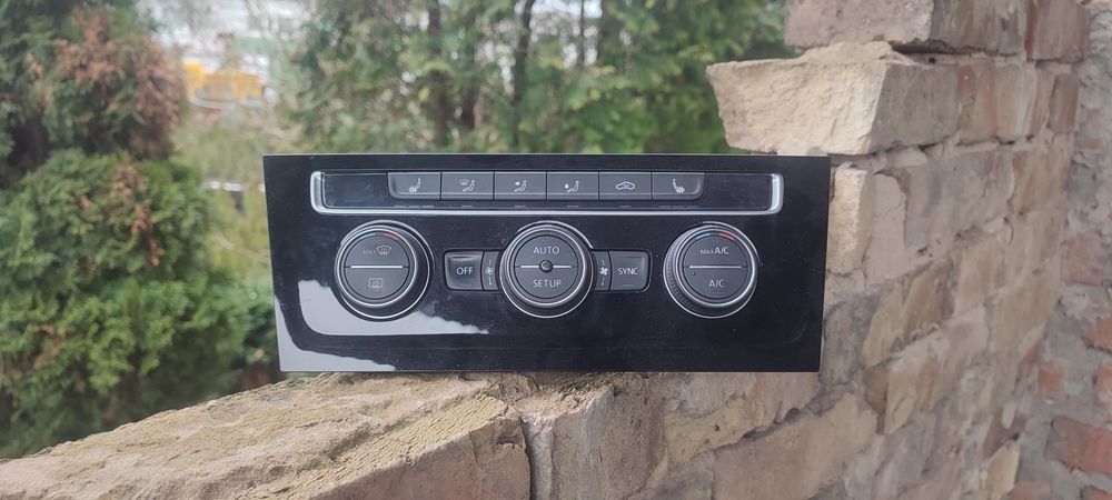 Блок управління кліматом Гольф 7 Пасат Б8 управління пічкою перемикач