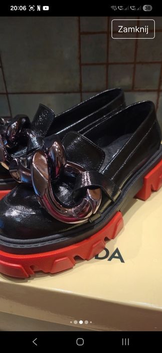 Mokasyny Carinni skóra z gwarancją 24 m