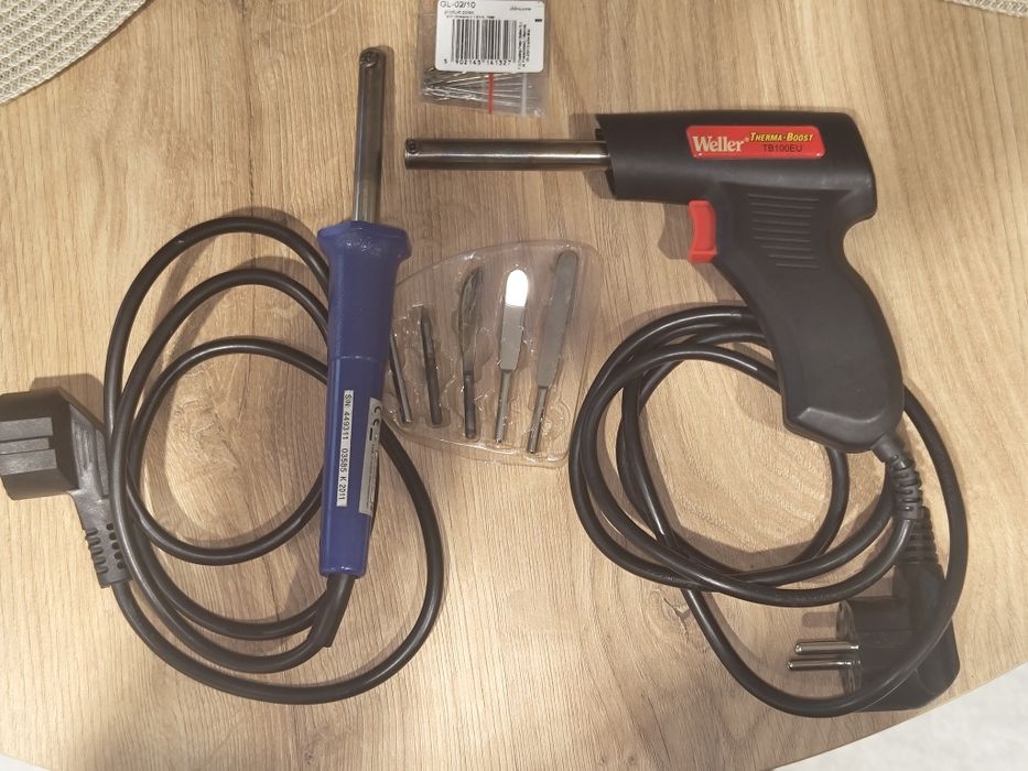 2 x Lutownice  pistoletowa WELLER model TB100EU Ther ma Boost  1 cenie