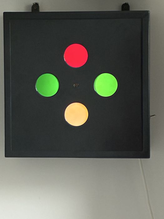 Test Wortha do dali -retro, sprawny, unikat okulistyczny / ortoptyczny