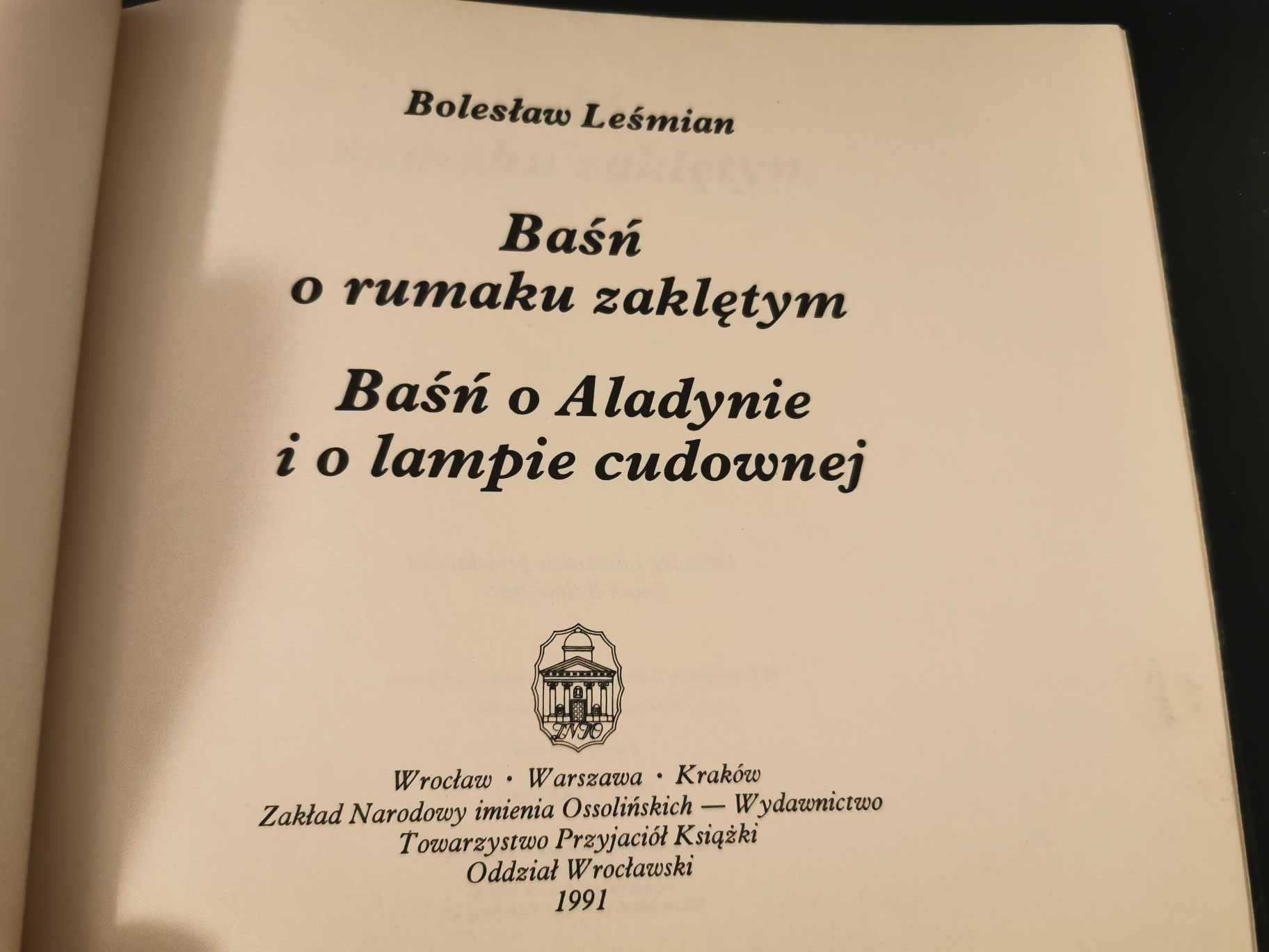 Baśń o rumaku zaklętym - Baśń o Aladynie - Bolesław Leśmian