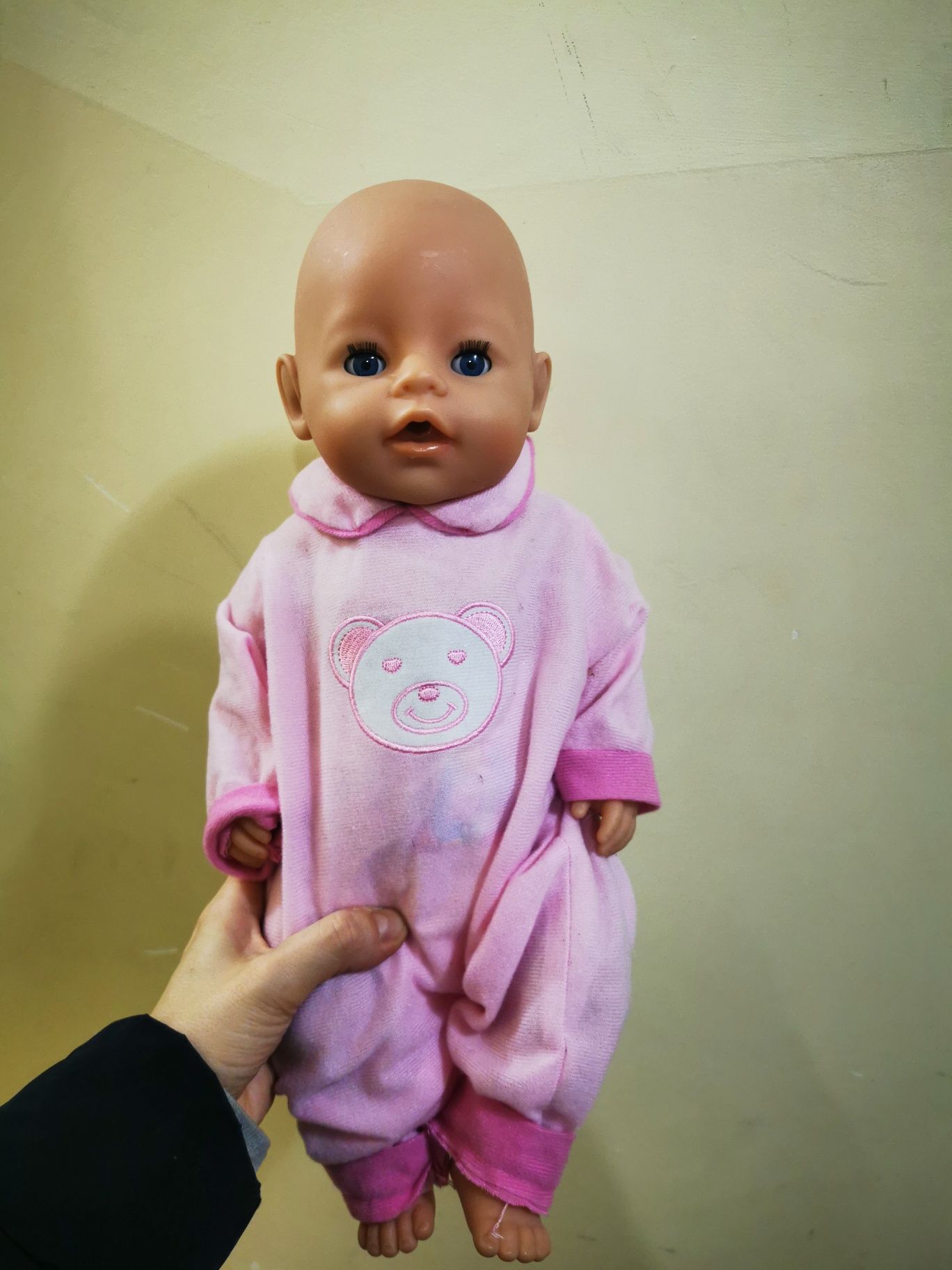 Lalka Baby Born Zapf Creation dziewczynka w śpiwórku różowym