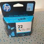 Kolorowy tusz do drukarki HP 22 Nowy