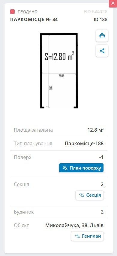Паркінг. Миколайчука 38. ГалЖитлобуд