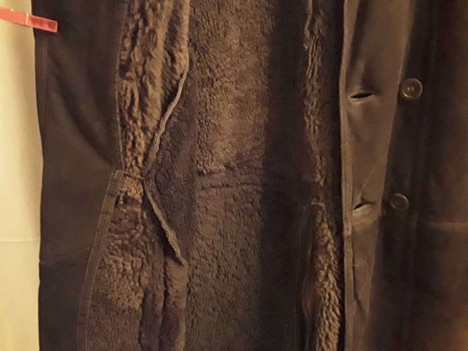 Мужская дублёнка,  овчина.