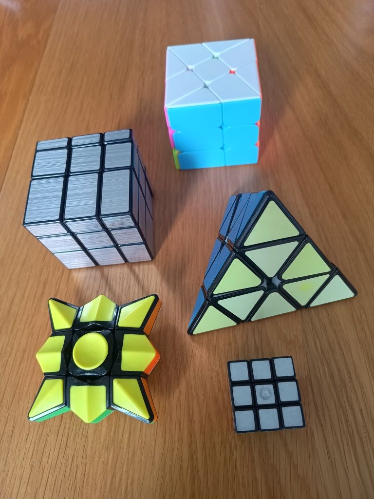 Zestaw 5 kostek Rubika