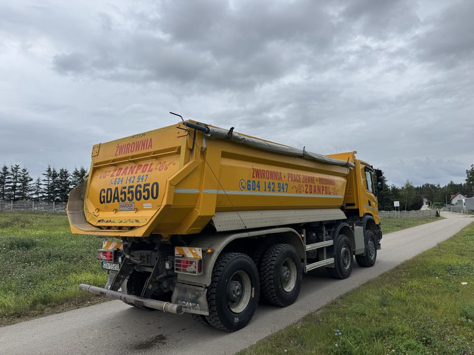 Scania G450 XT 8x6 wywrotka