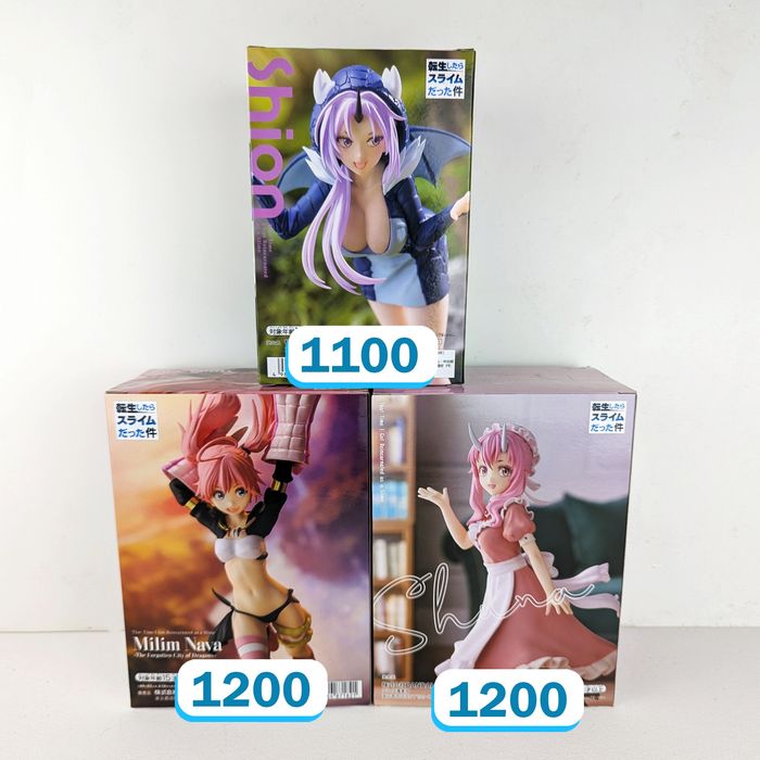Оригінальні фігурки з Японії по аніме Коли я переродився слизом