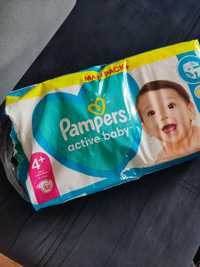 Pieluchy Pampers active baby 4+ 41 sztuk