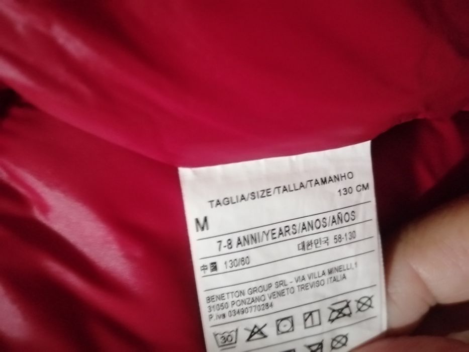 Blusão rapaz benetton