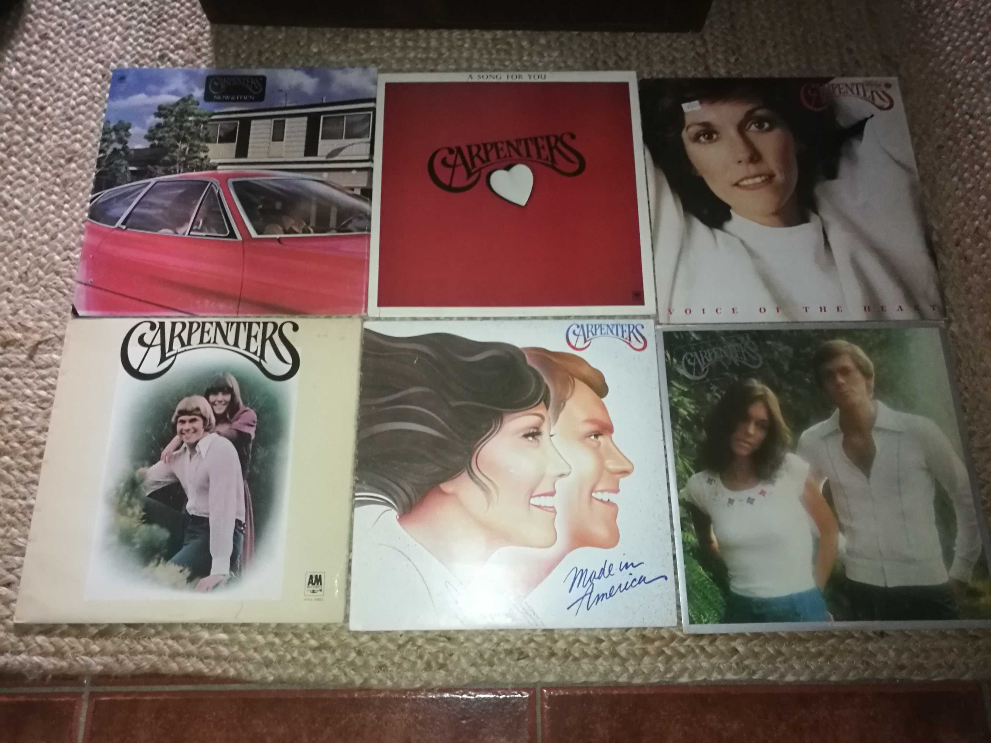 Carpenters 6 Lps a 8,50 cada