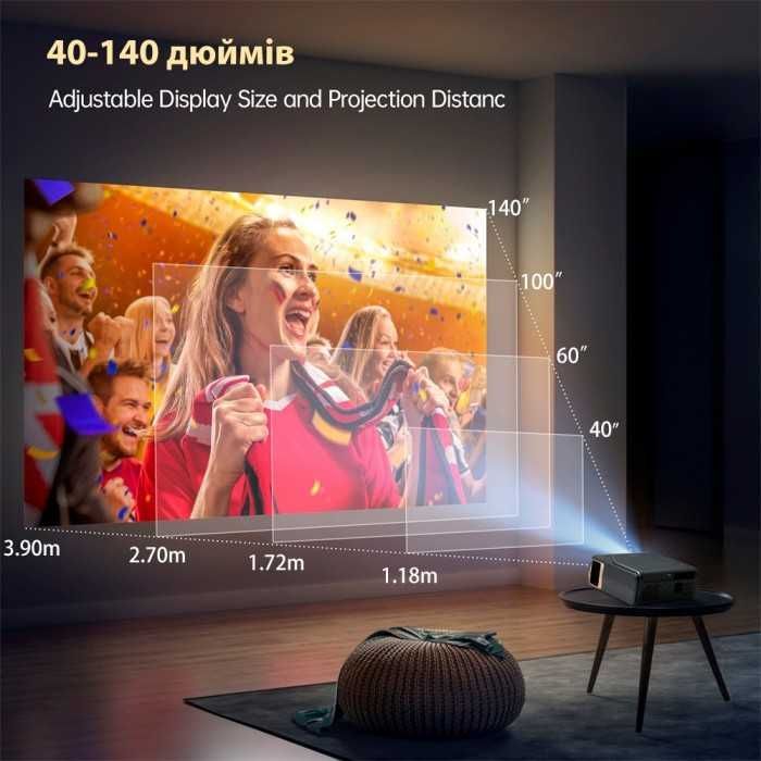 LED FullHD проектор Everycom YG627 mirroring version ( Київ )