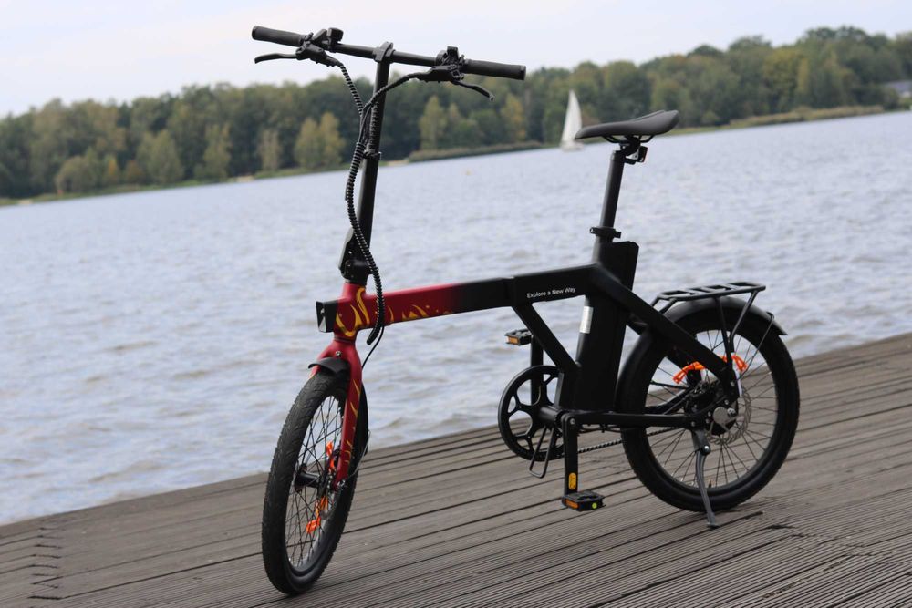 Engwe P20 Mały, lekki składak z wyjmowaną baterią