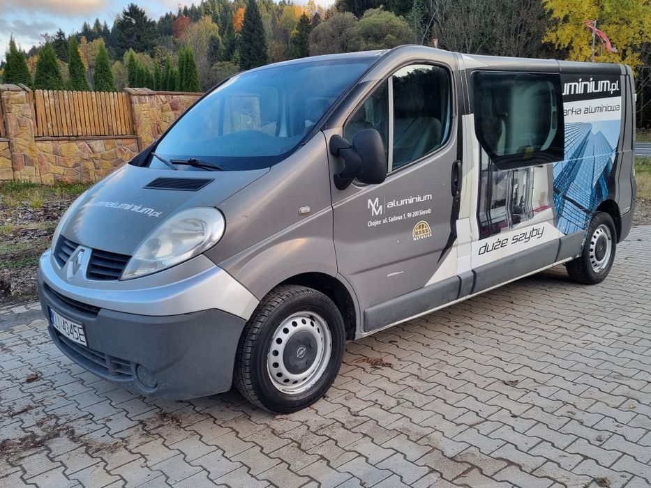 Trafic Vivaro 6 osób 2012 L2H1 brygadówka 2.0 DCI FV!