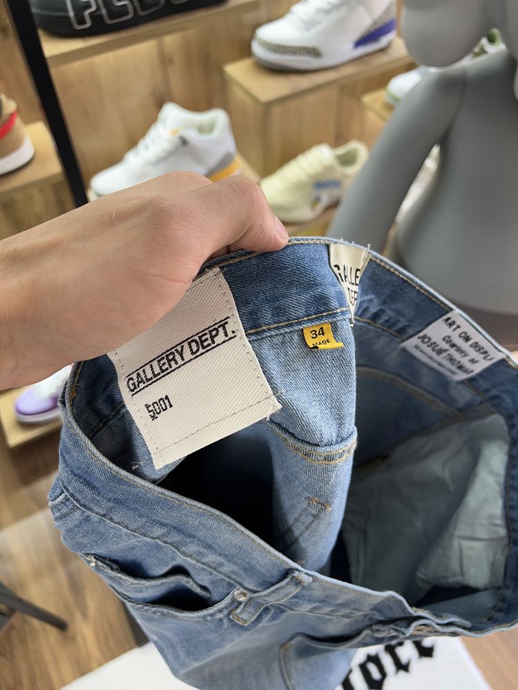 Шорти Джинсові Gallery Dept Denim Shorts Logo