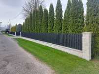 Sztachetki sztachety metalowe 11.5cm- 12.4cm Producen panel balustrady