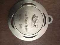 Оригінальна медаль Coca-Cola Hellenic 2011 2 місце,баскетбол