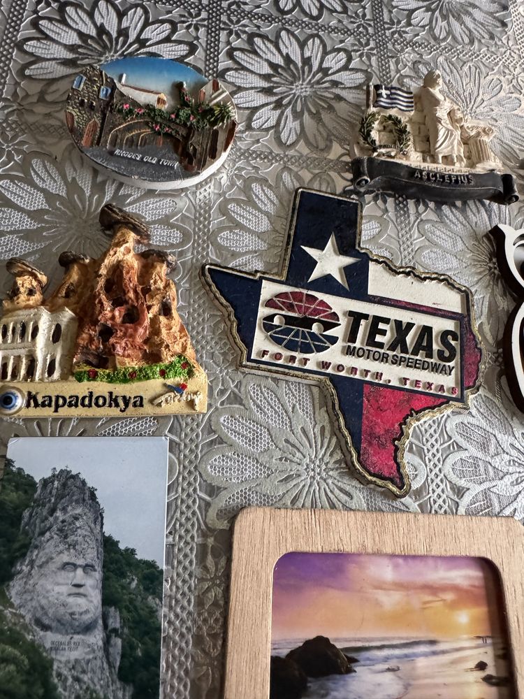 Magnesy na lodówkę kolekcja zestaw 55 sztuk
