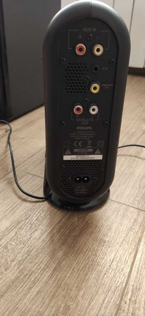 Głośniki multimedialne Philips 2.1 spa9350/10