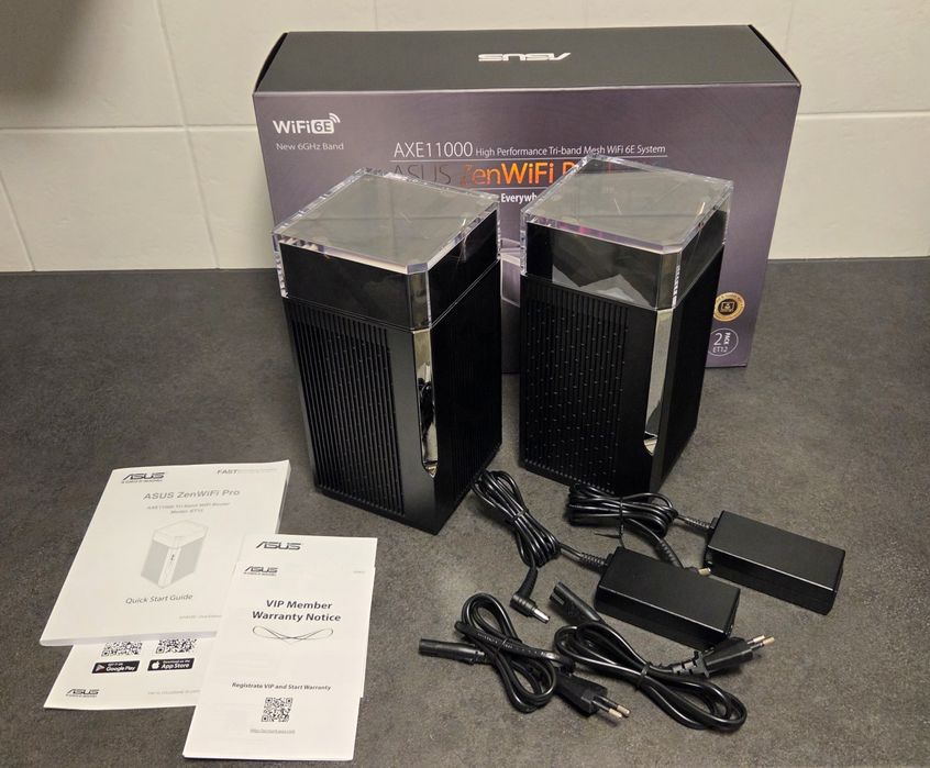Router ASUS Zenwifi ET12 - komplet 2 urządzenia
