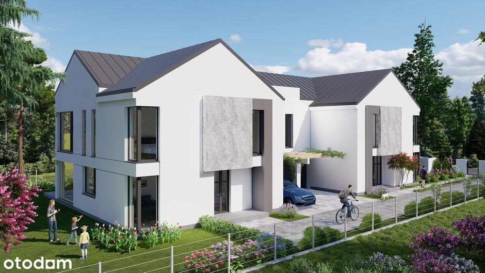 BEZPOŚREDNIO DĄBROWA LEŚNA -  piękne domy w prestiżowej lokalizacji