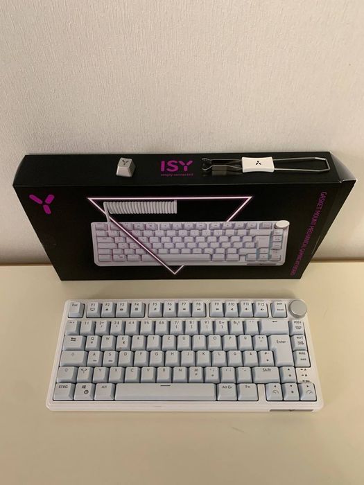 Клавиатура ISY IGK 6500 Gasket Mount, Gaming Tastatur, Mechanisch, Son