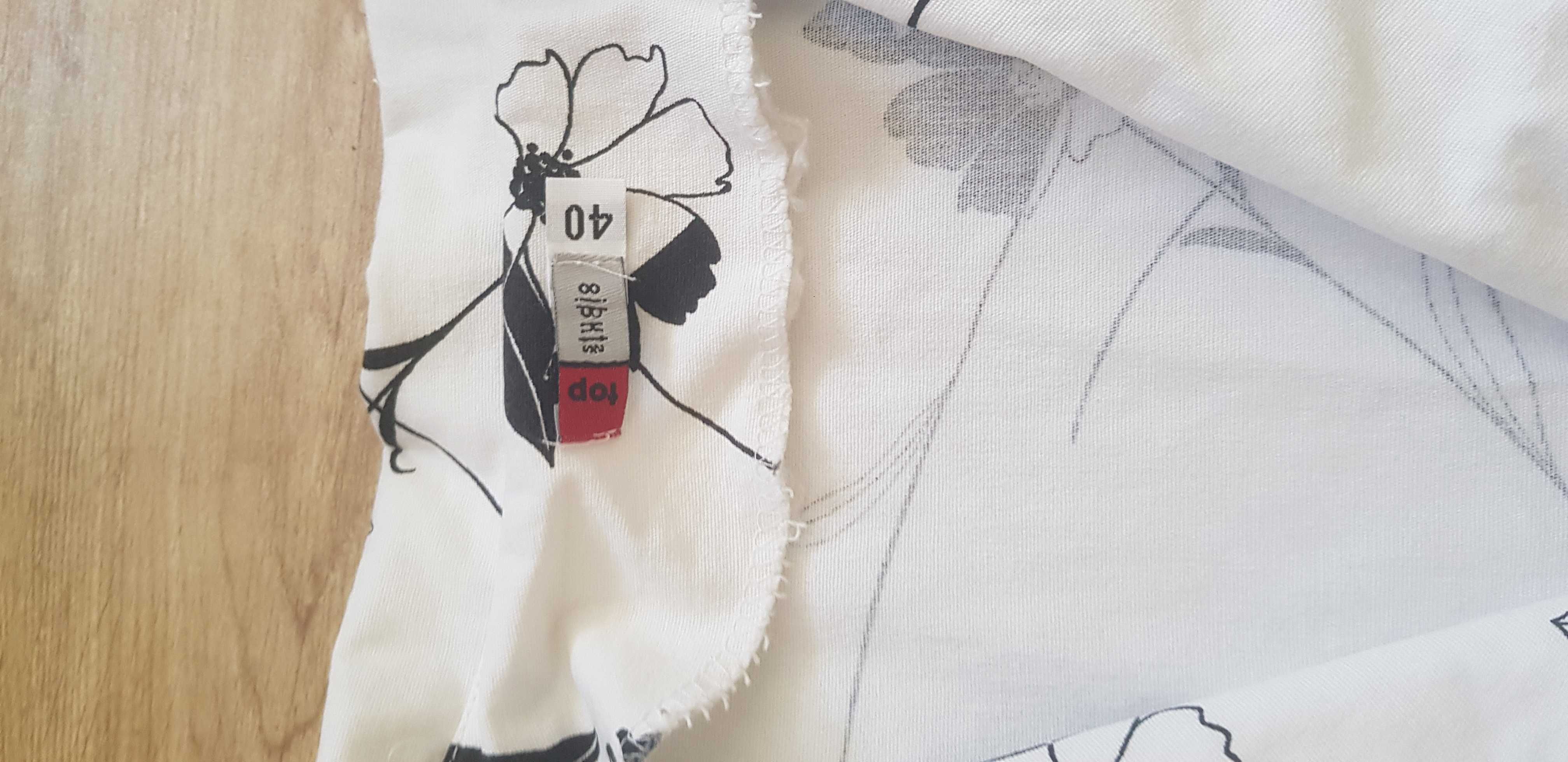 Marynarka damska w kwiaty 40