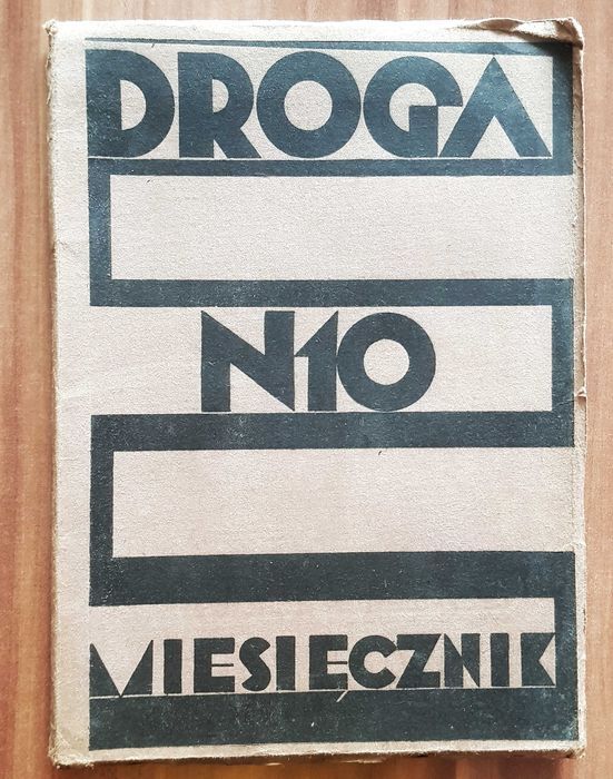 Miesięcznik Droga Rok 7, 1928 nr 10 PIŁSUDSKI