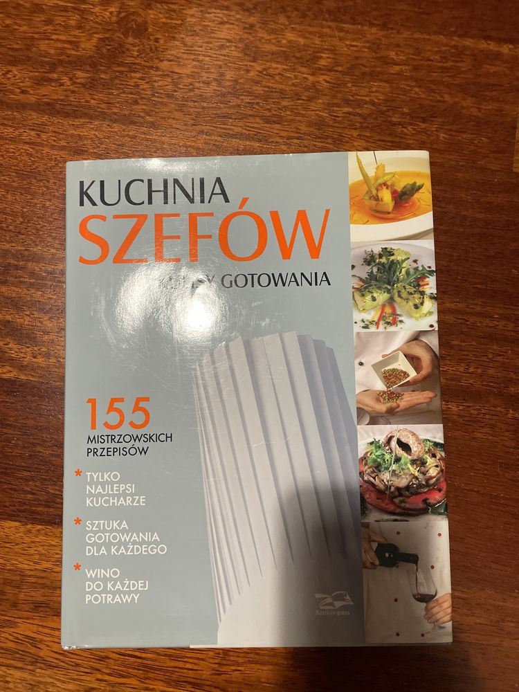 Książka kuchnia szefów kulisy gotowania