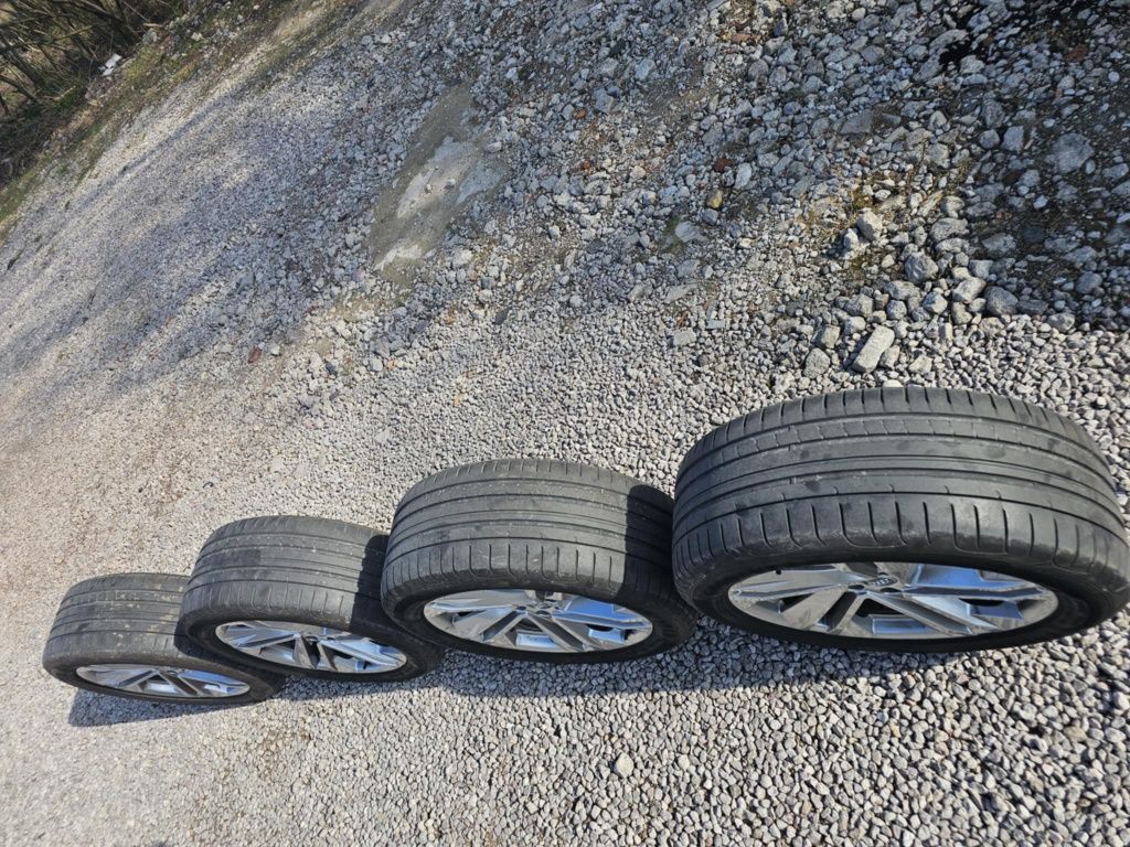 Kola 20" Audi alufelgi