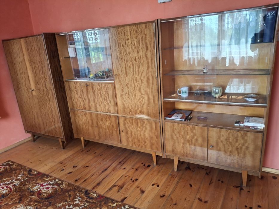Kredens, witryna i szafa okres PRL