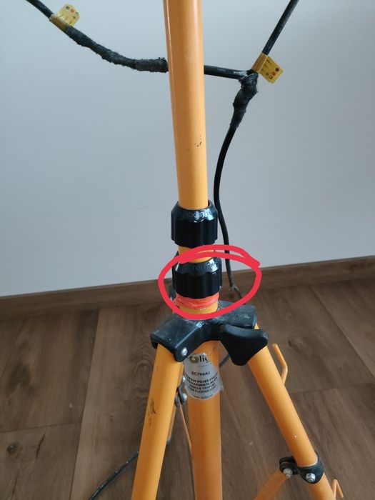 Lampa LED 50W na statywie
