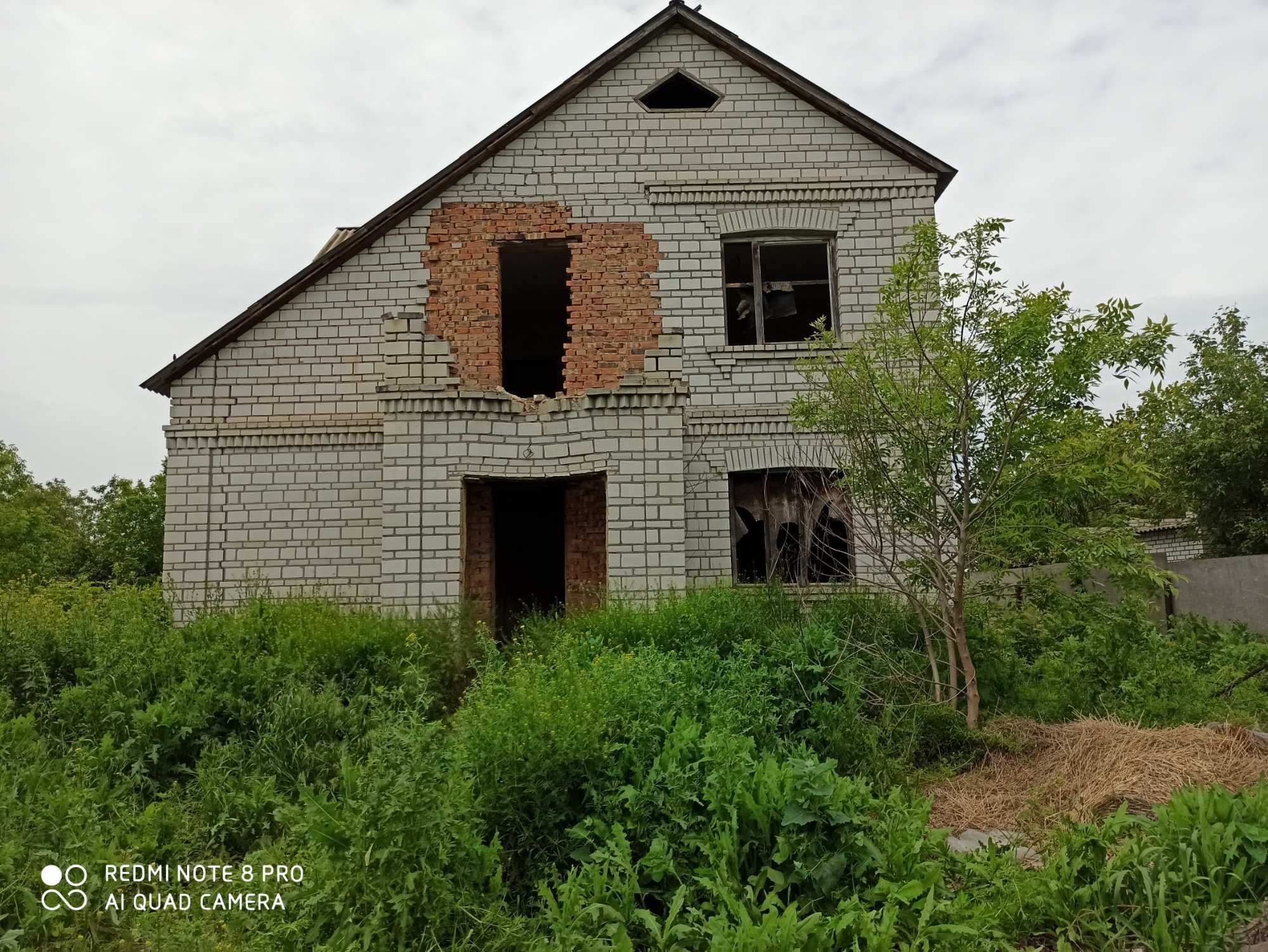 Продається недобудований будинок в м. Кагарлик