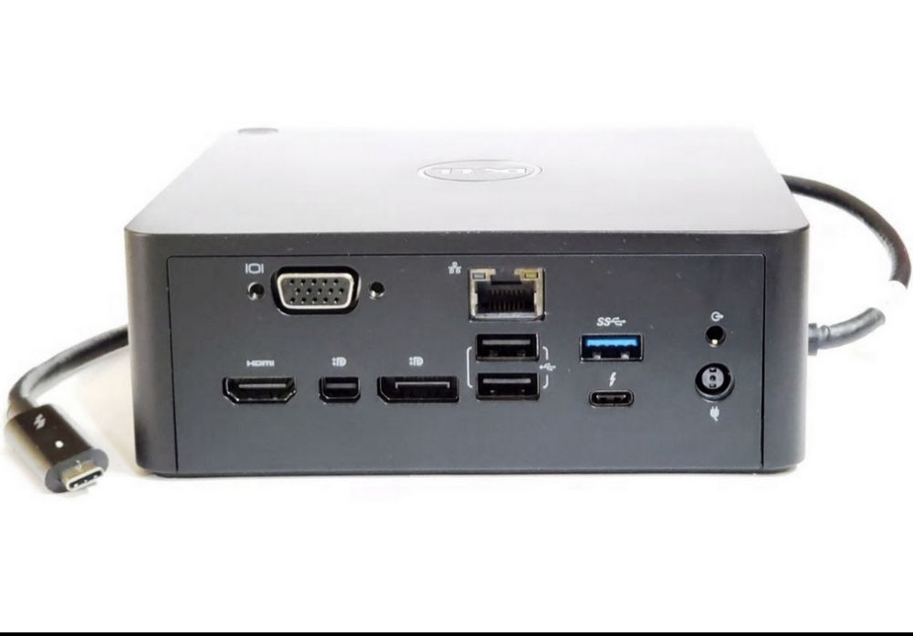 Dell TB16 Thunderbolt 3 stacja dokująca 4K 5K Macoobk USB C hdmi DP