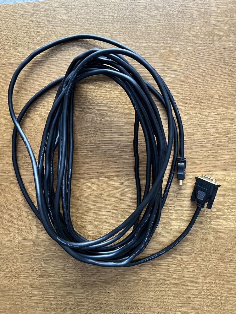 Кабель DVI HDMI, 10 метрів