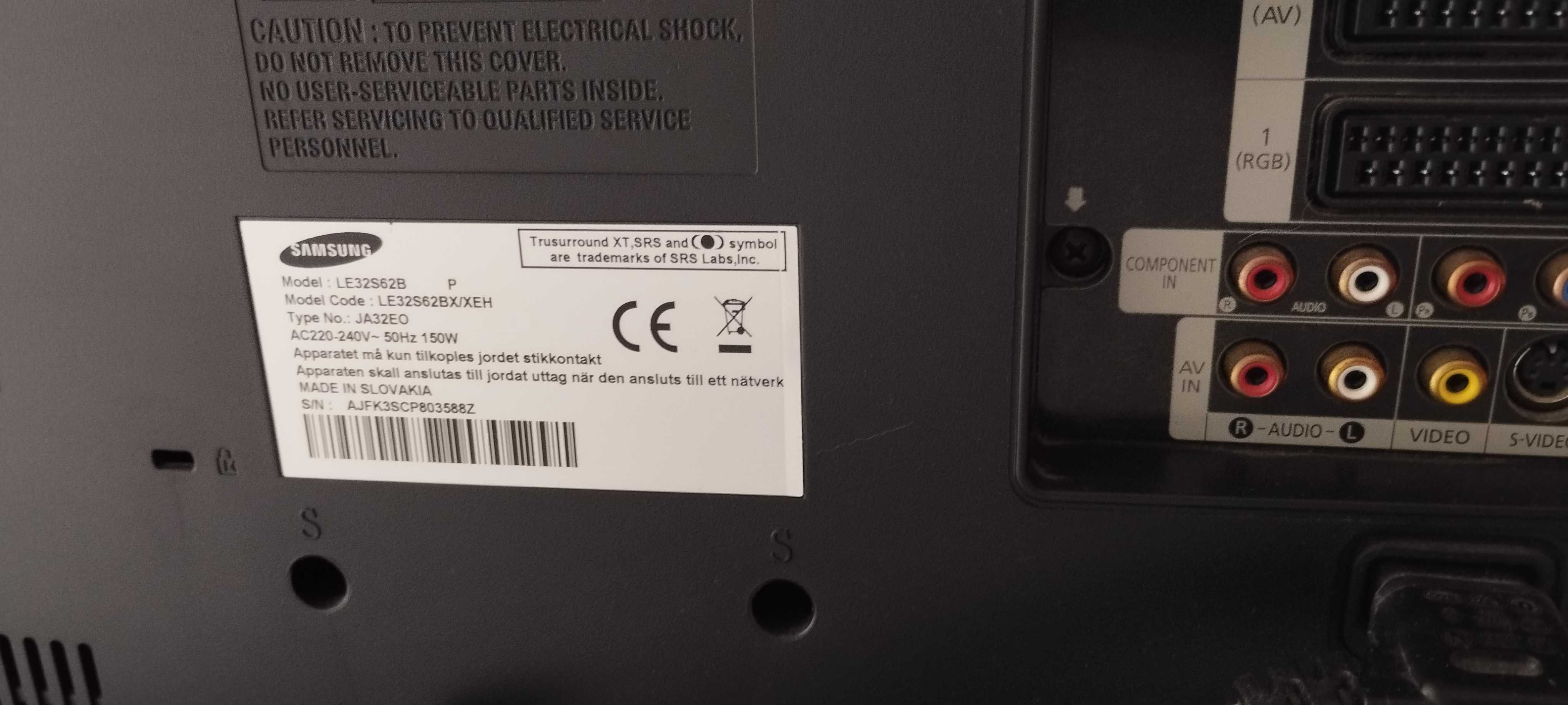 TV Samsung 32 cale HD Ready