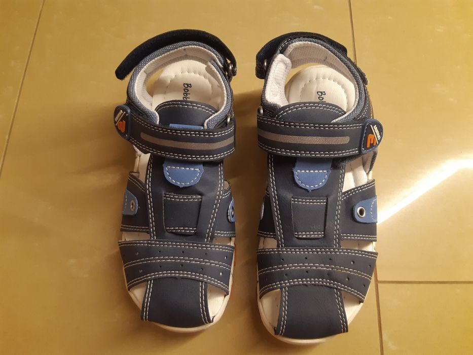 NOWE Buty sandały chłopięce Bobbi Shoes, rozmiar 30