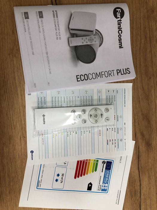 Рекуператор бытовой ASPIRA ECOCOMFORT PLUS 160