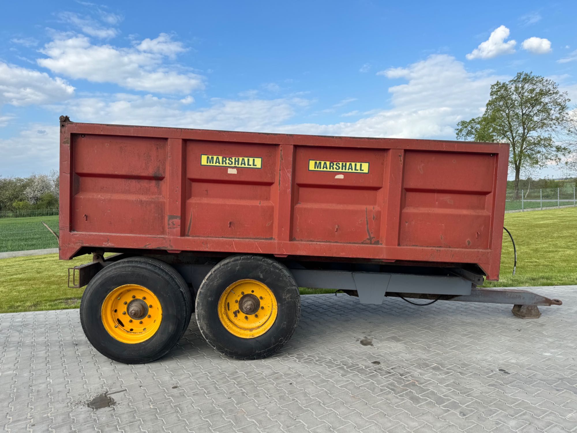 Przyczepa Rolnicza Tandem Skorupa MARSHALL 10T - 12T