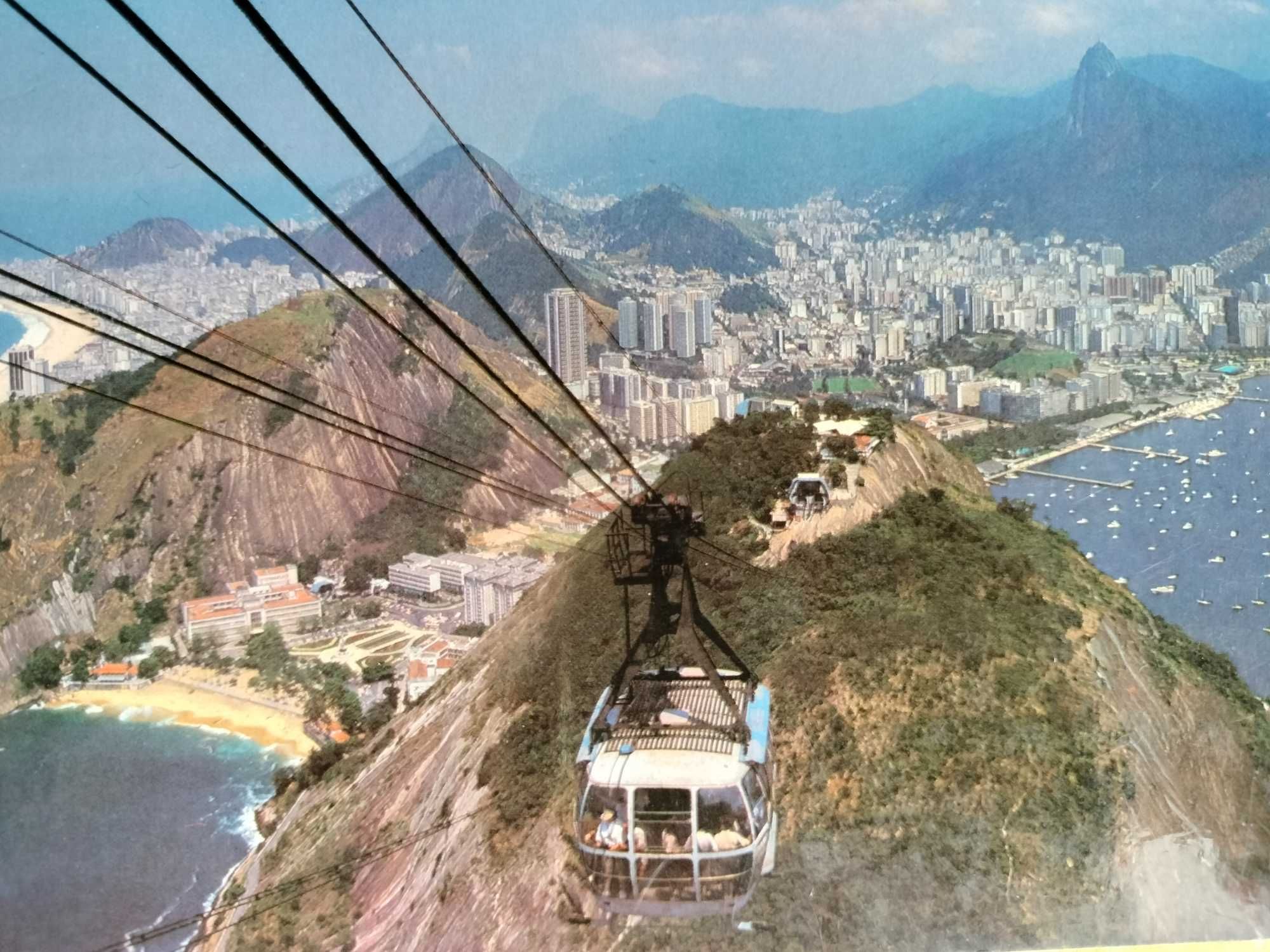 Conjunto 5 Lindíssimos Cartões Postais Vintage Rio de Janeiro