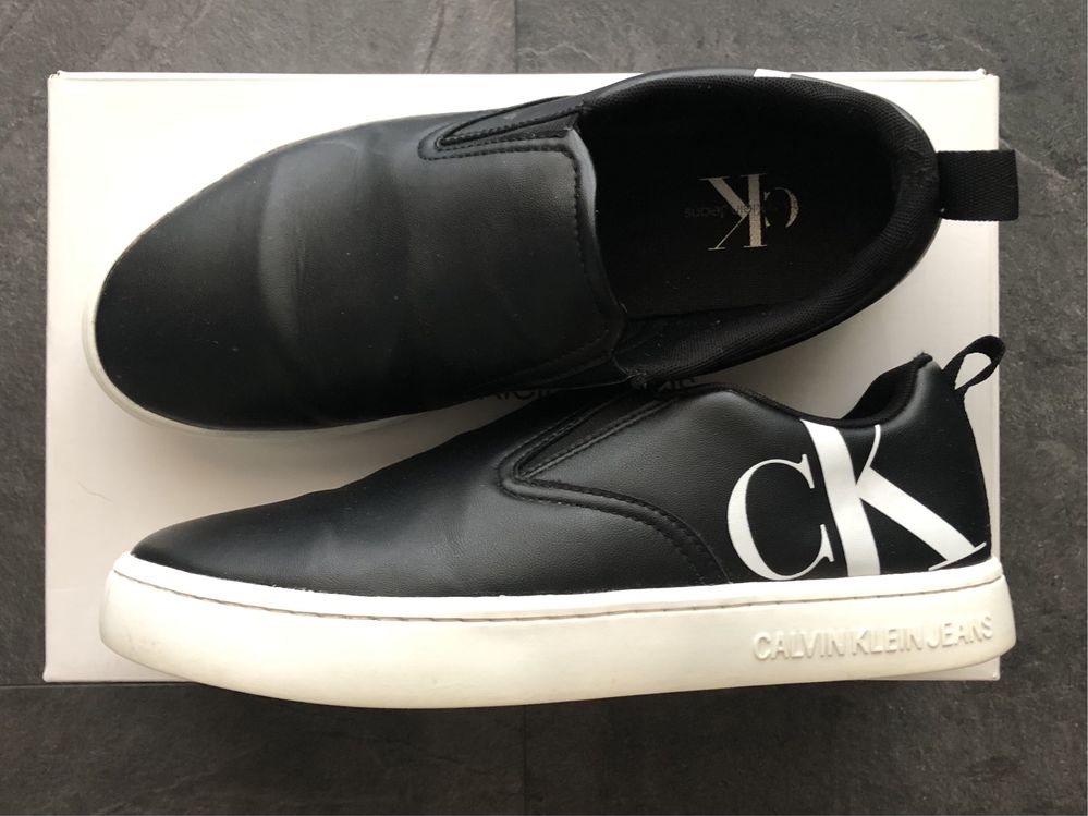 Buty męskie Calvin Klein Classic Cupsole Slipon 43