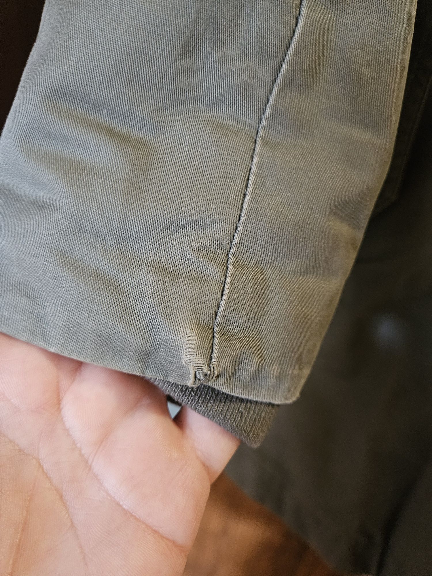 Kurtka parka jesień khaki rozm 48 h&m