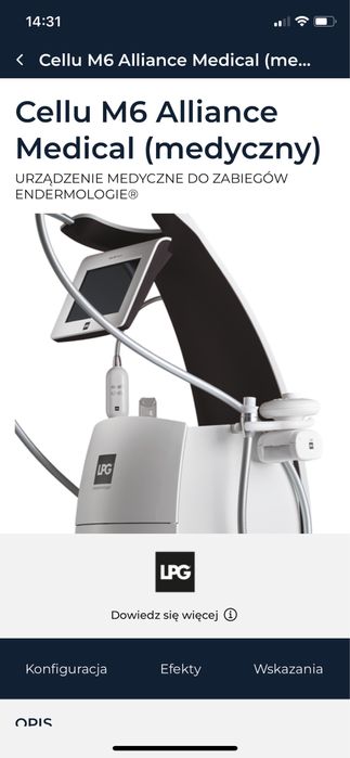 Endermologia LPG Allinace wynajem