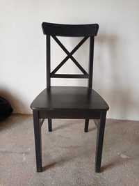 4 Cadeiras Ingolf castanho-preto IKEA