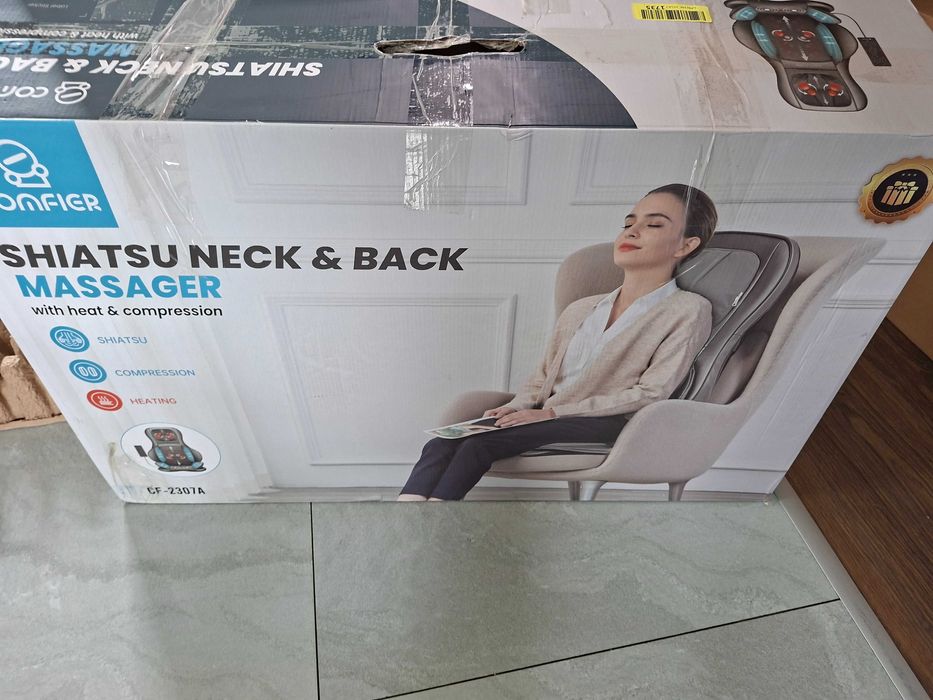 Mata masująca Comfier CF-2307A odcienie szarości