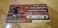 bilet Ruch Chorzów -Radomiak Radom 20.05.2006